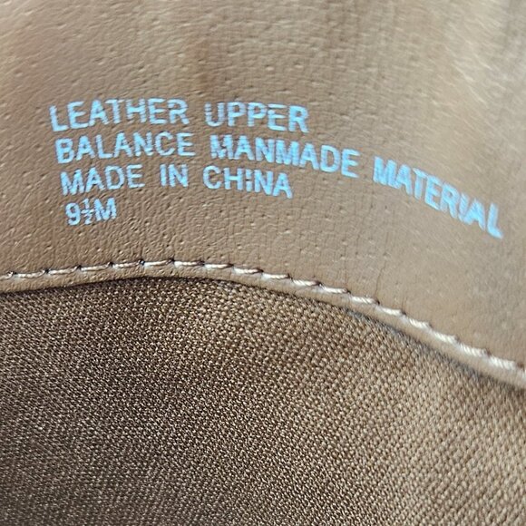 Nordstrom BP Runway Cognac (Brown) Leather Hidden Wedge Knee High Boot 9.5 - Picture 10 of 13